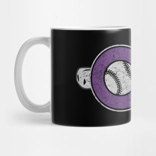 Colorado Baseball Colorado State Flag And Baseball Mug